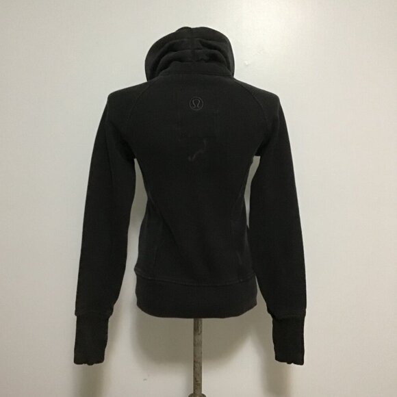 Lululemon Cuddle Up Jacket *Ruffle Black Size 4 - Picture 4 of 16